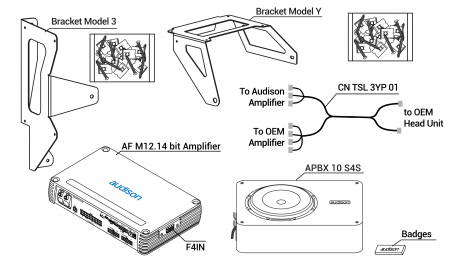 AF TSL 3YP AMP KIT
